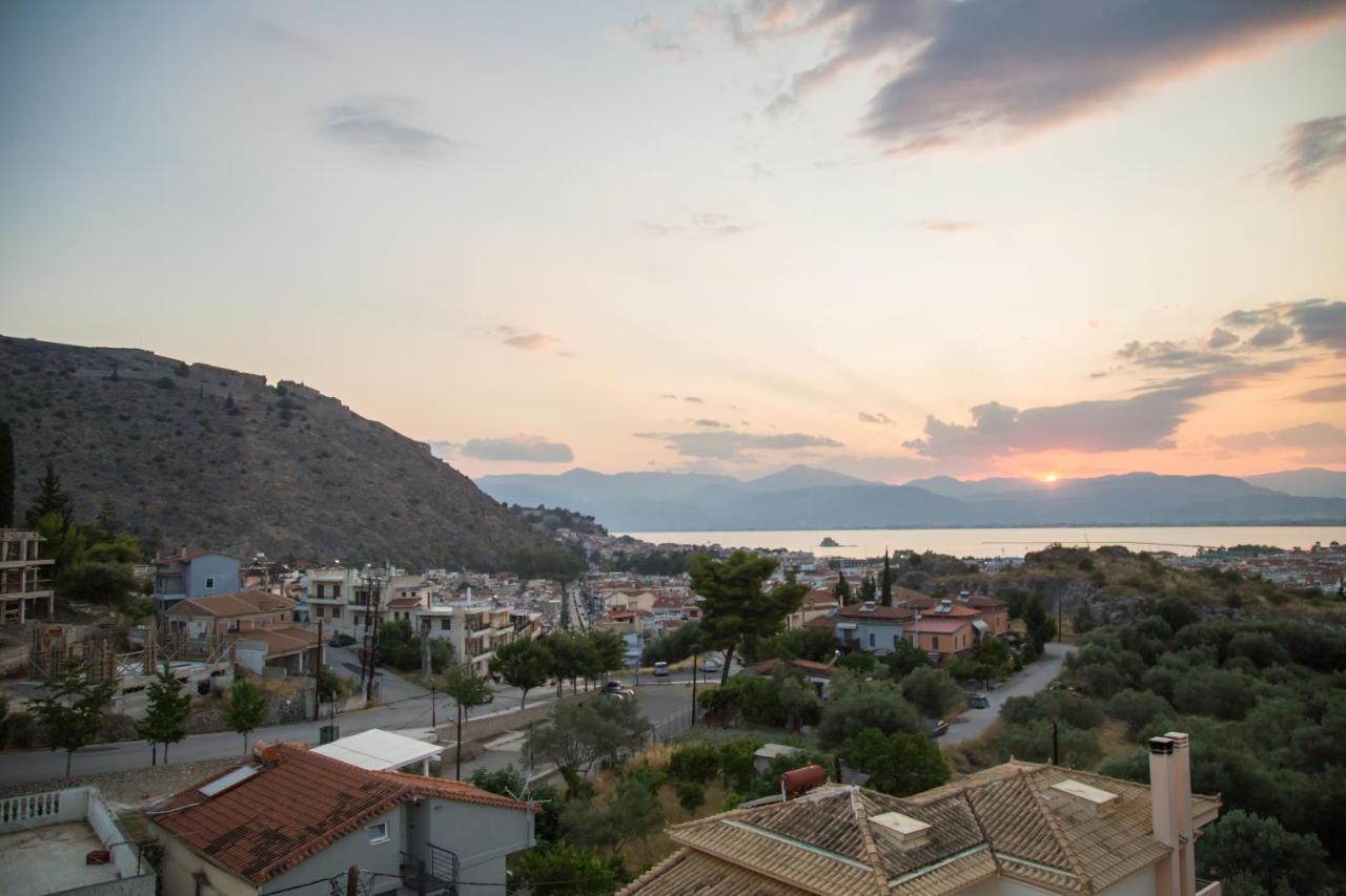 Chrysothemis - Panoramic Sea View Villa Nafplio Exterior photo